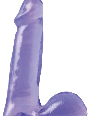 Basix Rubber Works - 6 Inch Dong - Purple