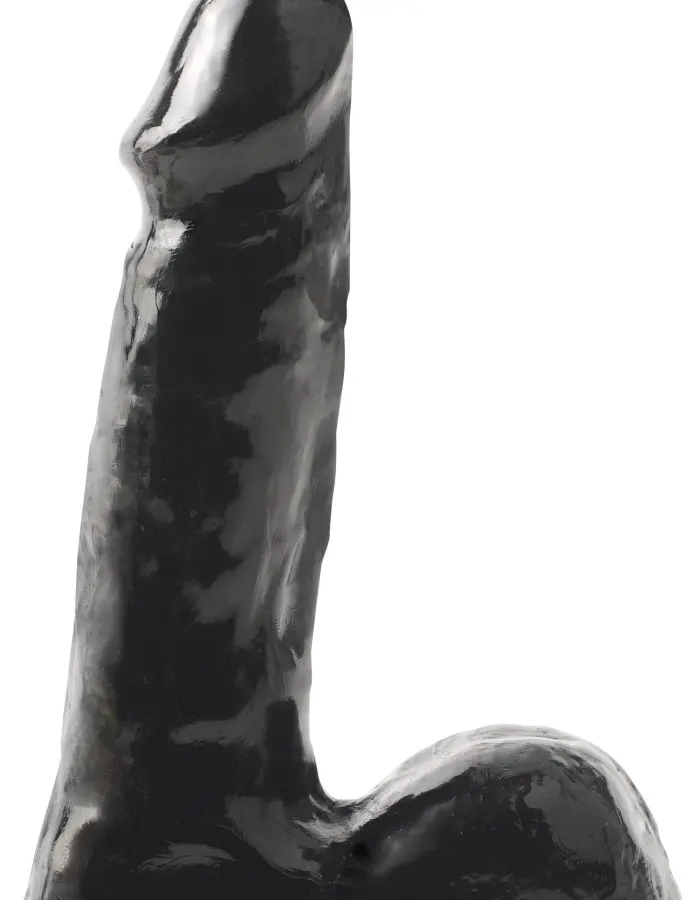 Basix Rubber Works - 6 Inch Dong - Black