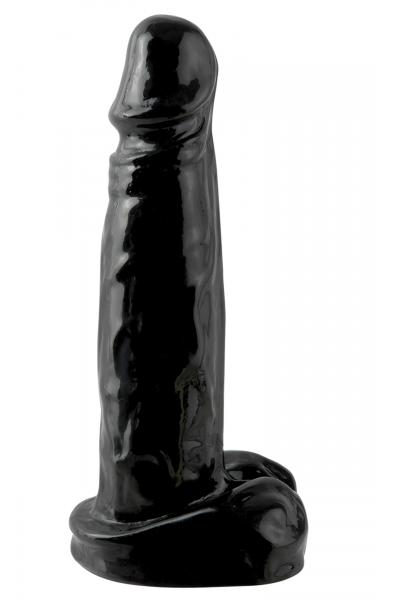 Basix Rubber Works - 9 Inch Dong - Black