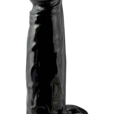 Basix Rubber Works - 9 Inch Dong - Black