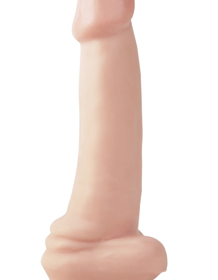 Basix Rubber Works - 10 Inch Dong - Flesh