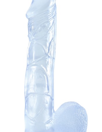 Basix Rubber Works 12 Inch Mega Dildo - Clear