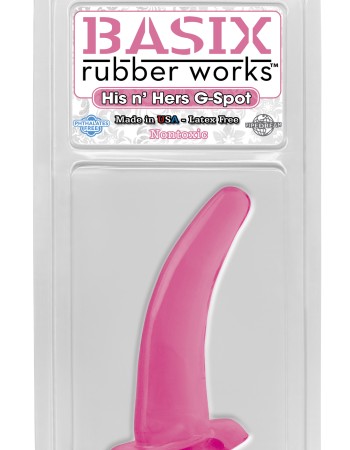 Basix Rubber Works His and Hers G-Spot - Pink