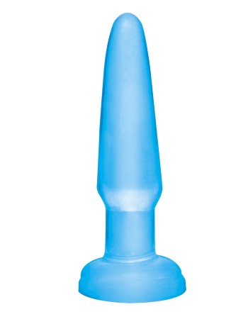 Basix Rubber Works - Beginner's Butt Plug - Blue
