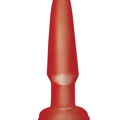 Basix Rubber Works - Beginner's Butt Plug - Red