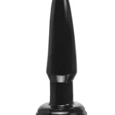 Basix Rubber Works - Beginner's Butt Plug - Black