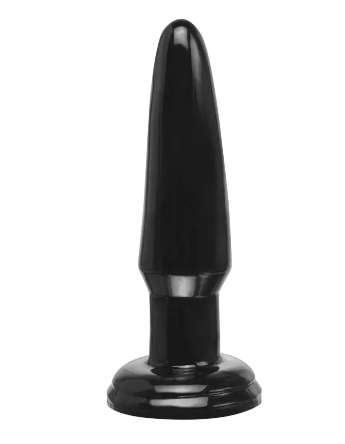 Basix Rubber Works - Beginner's Butt Plug - Black