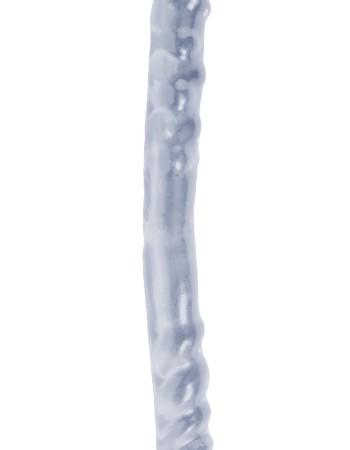 Basix Rubber Works 16 Inch Double Dong - Clear