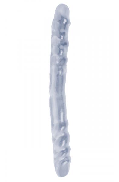 Basix Rubber Works 16 Inch Double Dong - Clear