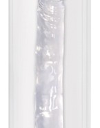 Basix Rubber Works 12 Inch Double Dong - Clear
