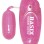 Basix Rubber Works Jelly Egg - Pink