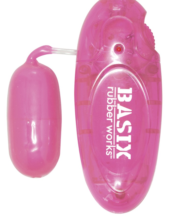 Basix Rubber Works Jelly Egg - Pink