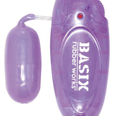 Basix Rubber Works Jelly Egg - Purple