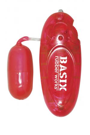 Basix Rubber Works Jelly Egg - Red