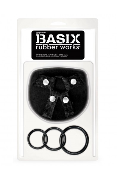 Basix Rubber Works Universal Harness - Plus Size