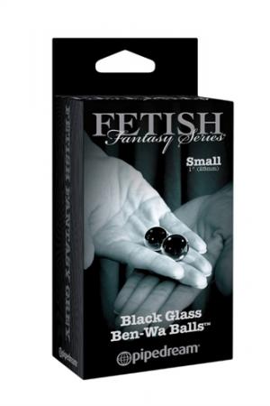 Fetish Fantasy Series Limited Edition Glass Ben-Wa Balls - Black