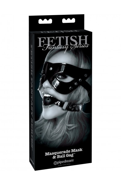 Fetish Fantasy Limited Edition Masquerade Mask and Ball Gag