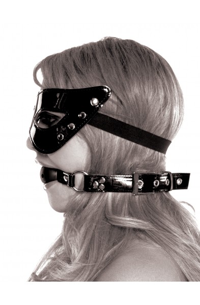 Fetish Fantasy Limited Edition Masquerade Mask and Ball Gag