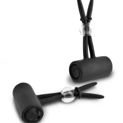 Fetish Fantasy Limited Edition Vibrating Silicone Nipple Lassos