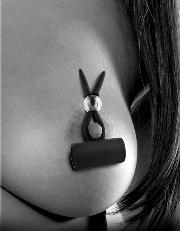 Fetish Fantasy Limited Edition Vibrating Silicone Nipple Lassos