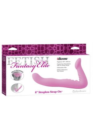 Fetish Fantasy Elite 8-Inch Strapless Strap-on - Pink