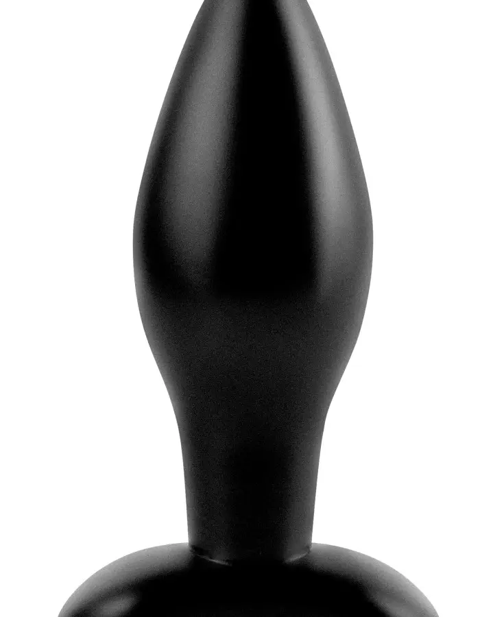Anal Fantasy Collection Medium Silicone Plug - Black