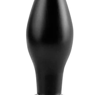Anal Fantasy Collection Medium Silicone Plug - Black