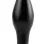 Anal Fantasy Collection Medium Silicone Plug - Black