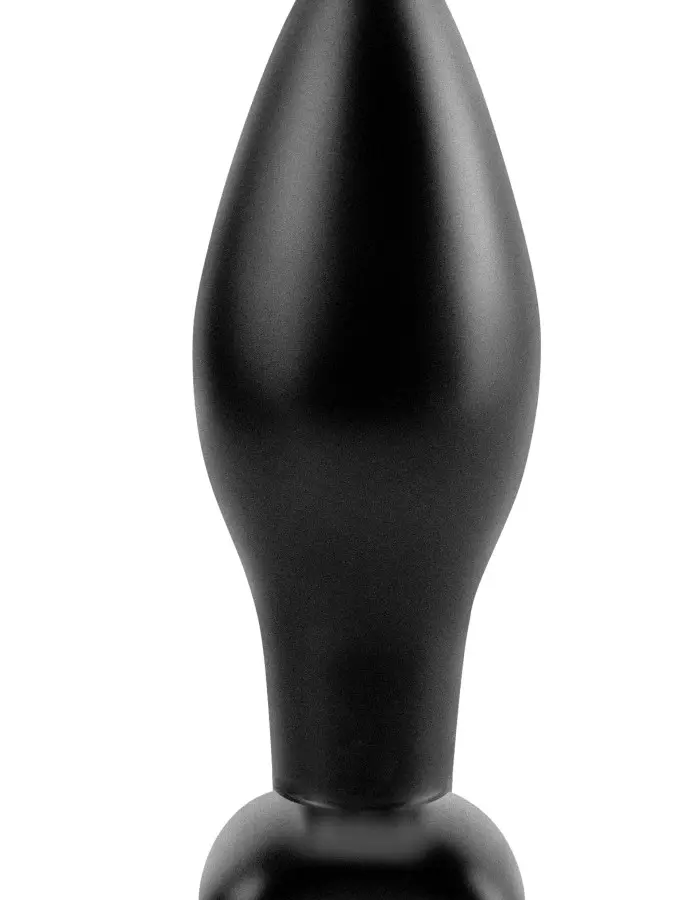 Anal Fantasy Collection Medium Silicone Plug - Black