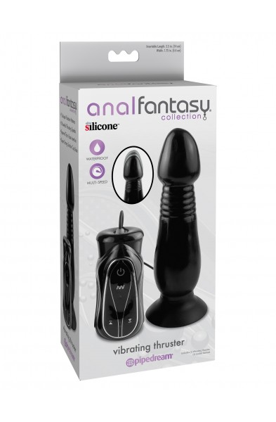 Anal Fantasy Collection Vibrating Thruster - Black