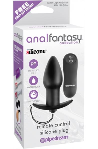 Anal Fantasy Collection Remote Control Silicone Plug