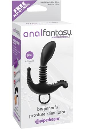 Anal Fantasy Collection Beginners Prostate Stimulator - Black