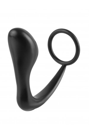 Anal Fantasy Collection Ass Gasm Cockring Plug - Black