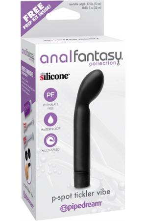 Anal Fantasy Collection P-Spot Tickler Vibe - Black