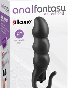 Anal Fantasy Collection Wild Wiggler Vibe - Black