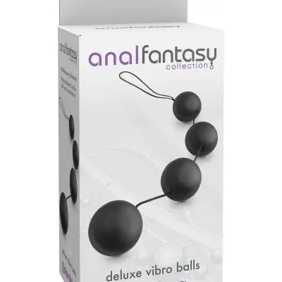 Anal Fantasy Collection Deluxe Vibro Balls - Black