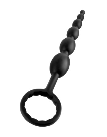 Anal Fantasy Collection First Time Fun Beads - Black