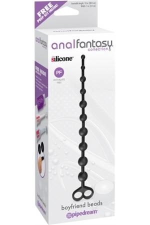 Anal Fantasy Collection Boyfriends Beads - Black