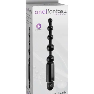 Anal Fantasy Collection Beginners Power Beads - Black