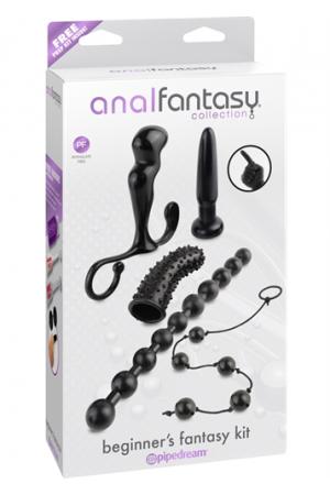 Anal Fantasy Collection Beginners Fantasy Kit - Black