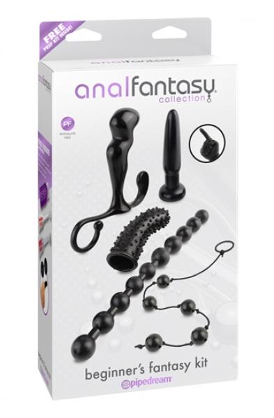 Anal Fantasy Collection Beginners Fantasy Kit - Black