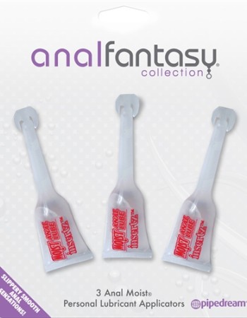 Anal Fantasy Collection Anal Moist Personal  Lubricant Applicators