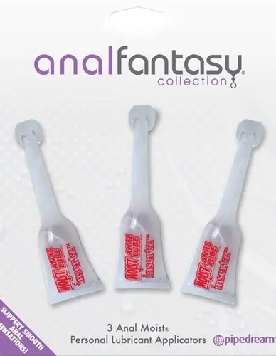 Anal Fantasy Collection Anal Moist Personal  Lubricant Applicators