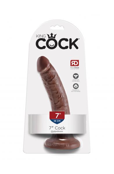 King Cock 7-Inch - Brown