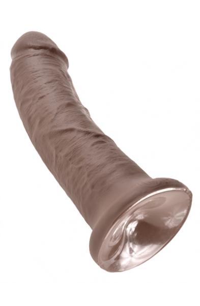 King Cock 8-Inch Cock Brown