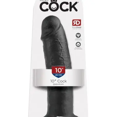 King Cock 10-Inch Cock - Black