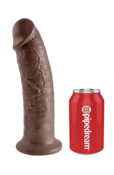 King Cock 10-Inch Cock Brown