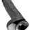 King Cock 11 Inch With Balls - Black