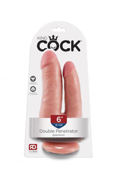 King Cock Double Penetrator - Flesh