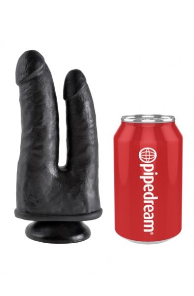 King Cock Double Penetrator - Black